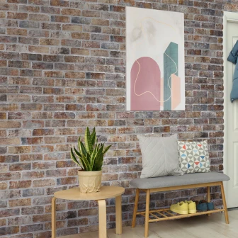 Panou decorativ caramida aparenta Chester Loft, Modulo intr-un interior modern